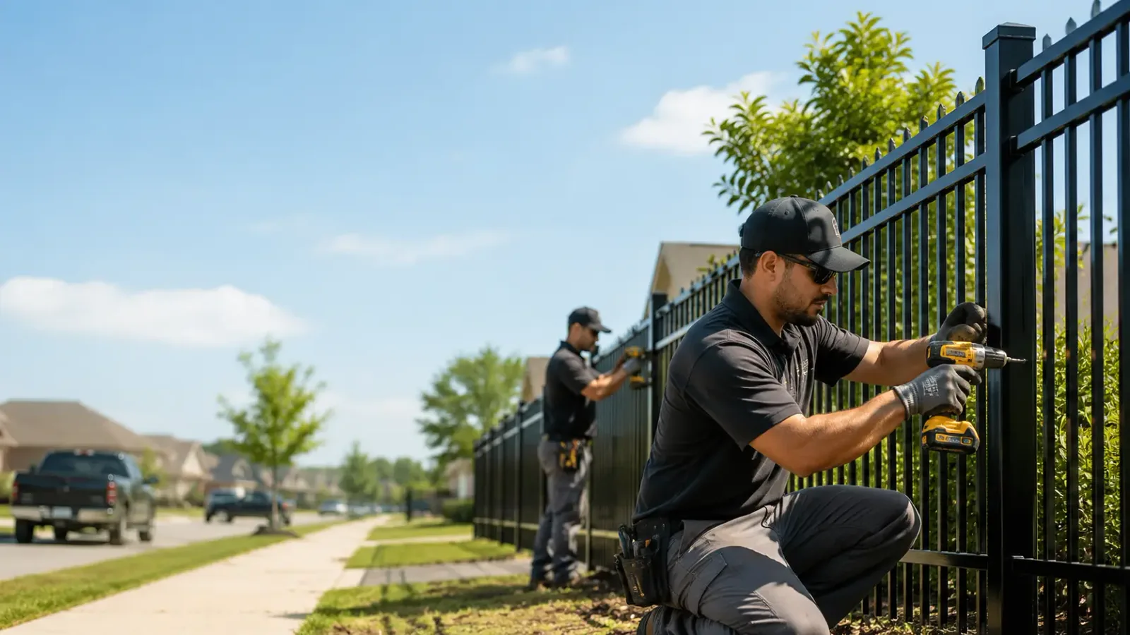 Metal Fence Installation in Glenmoore, PA